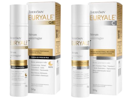 Skincare noturno para pele madura com Euryale®