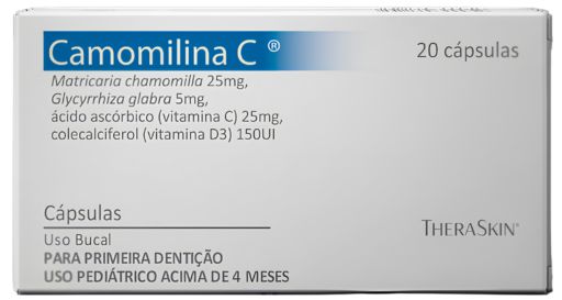 Fatores que atrapalham o sono do bebê - crescimento dos dentes Camomilina® C TheraSkin®